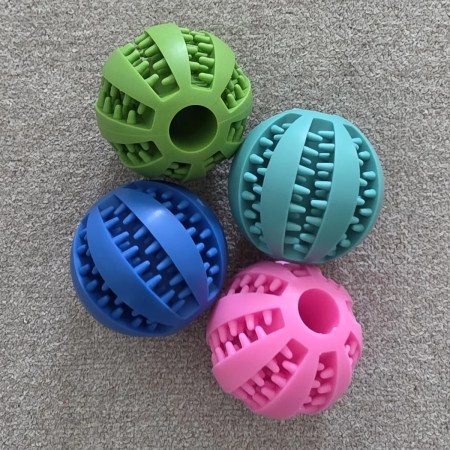 Rubber Chew Ball for Small Dogs